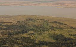 Blick in den ngorongoro Krater