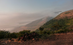 Fahrt in den Ngorongoro Krater